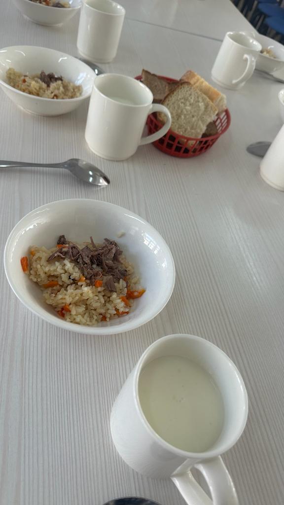 Екінші апта, Сәрсенбі күнінің ас-мәзірі.